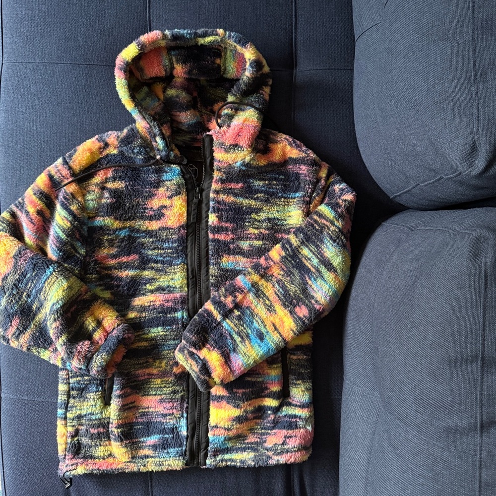 Colorful Rave Sweater Jacket